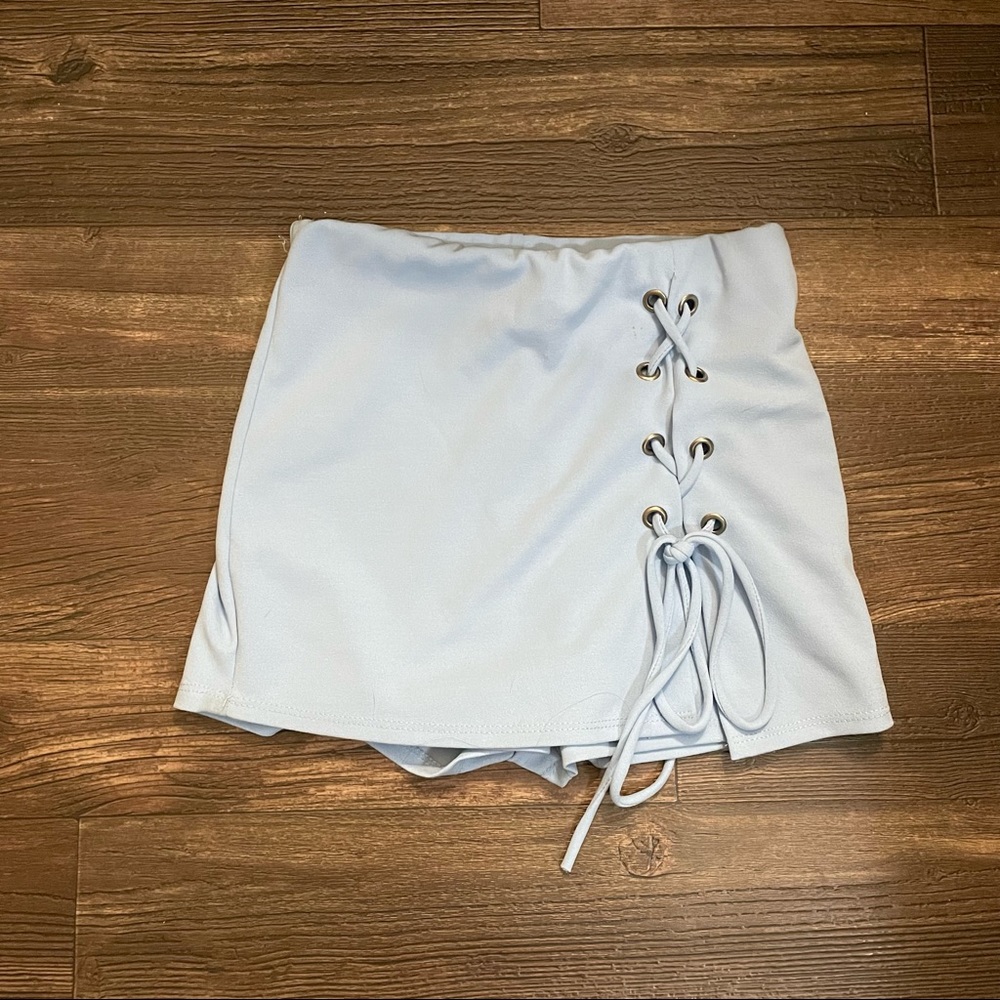Blue Blush Skort